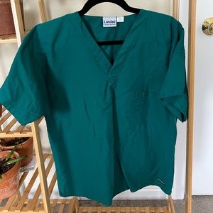 Hunter Green Scrub Top